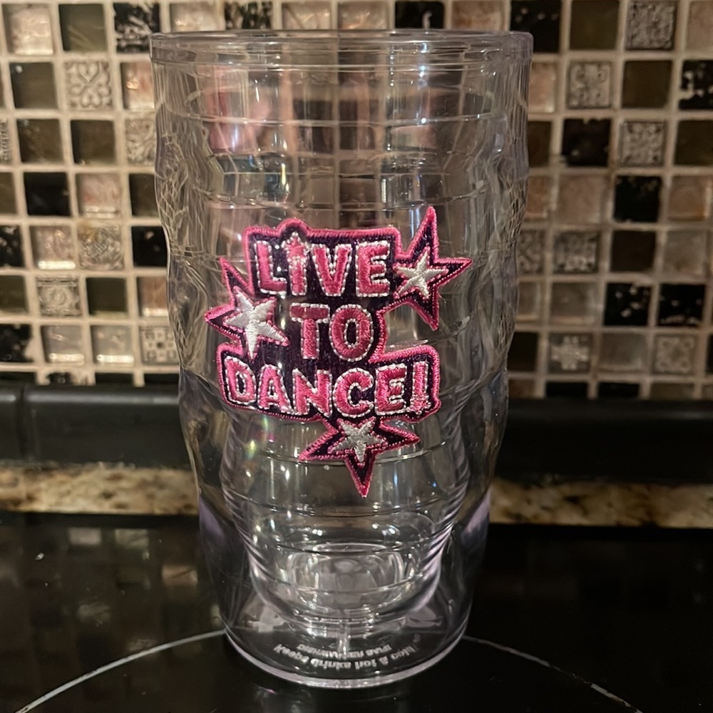 Live to Dance Tervis cup 10 oz